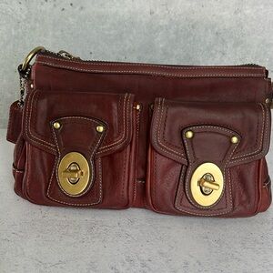 Brown Coach Vintage Bag.